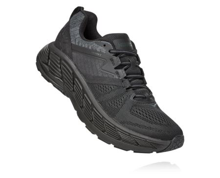 Hoka Gaviota 2 Road - Tenis Corrida Estrada Homem Pretas / Cinzentas Escuro | PT-mTrPA2B